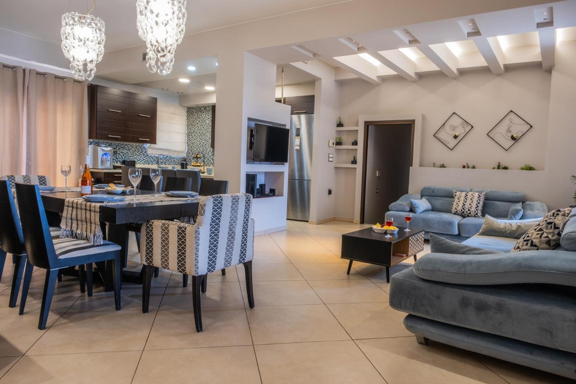 Thea Panoramic Sea View Apartment Agios Nikolaos Exterior foto