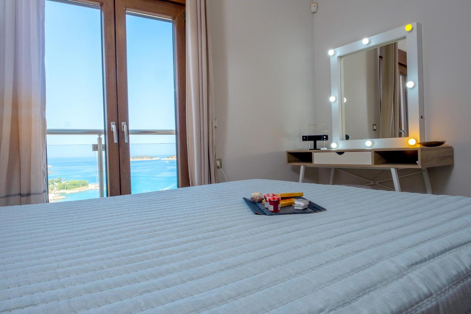 Thea Panoramic Sea View Apartment Agios Nikolaos Exterior foto
