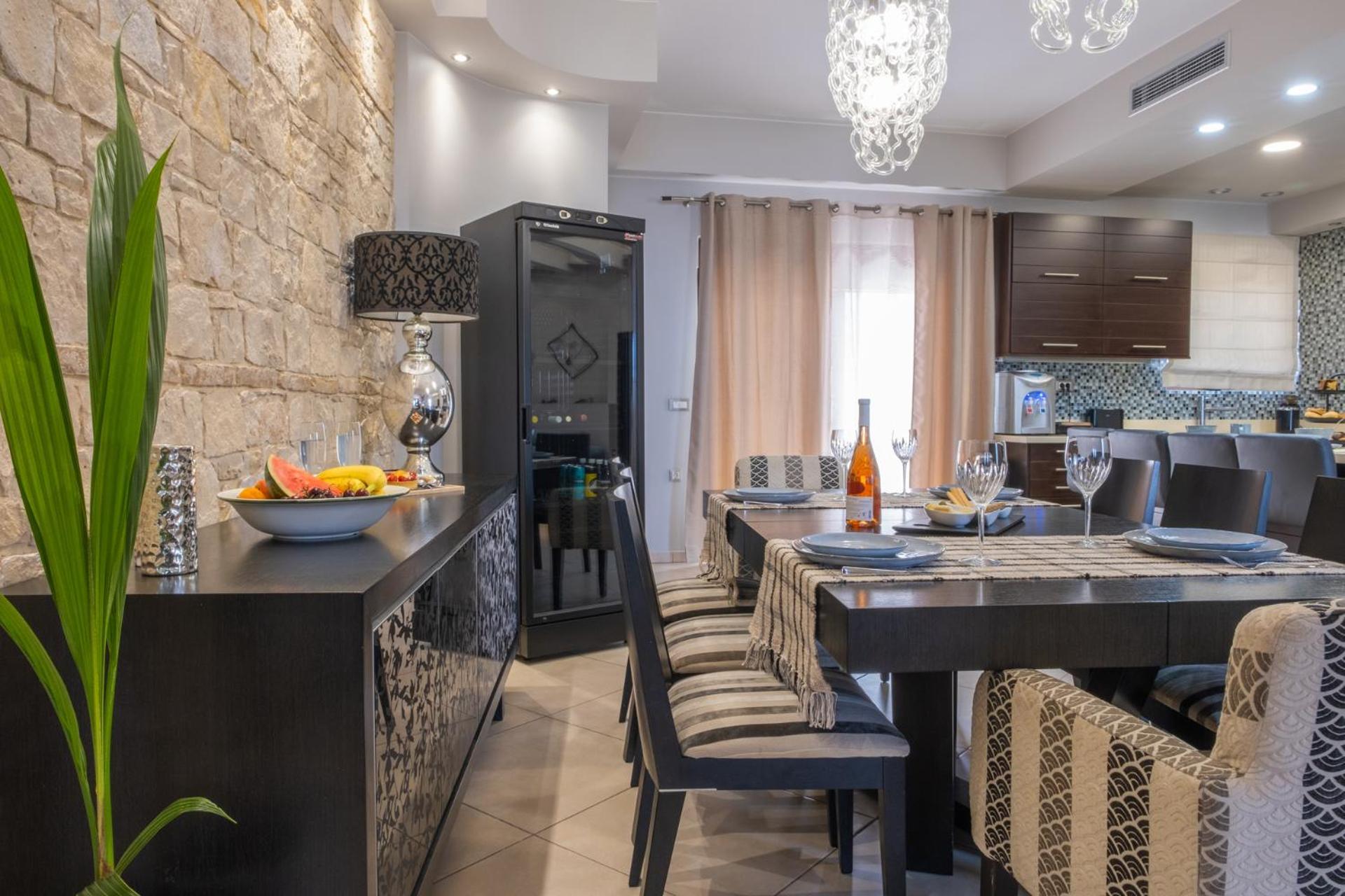 Thea Panoramic Sea View Apartment Agios Nikolaos Exterior foto